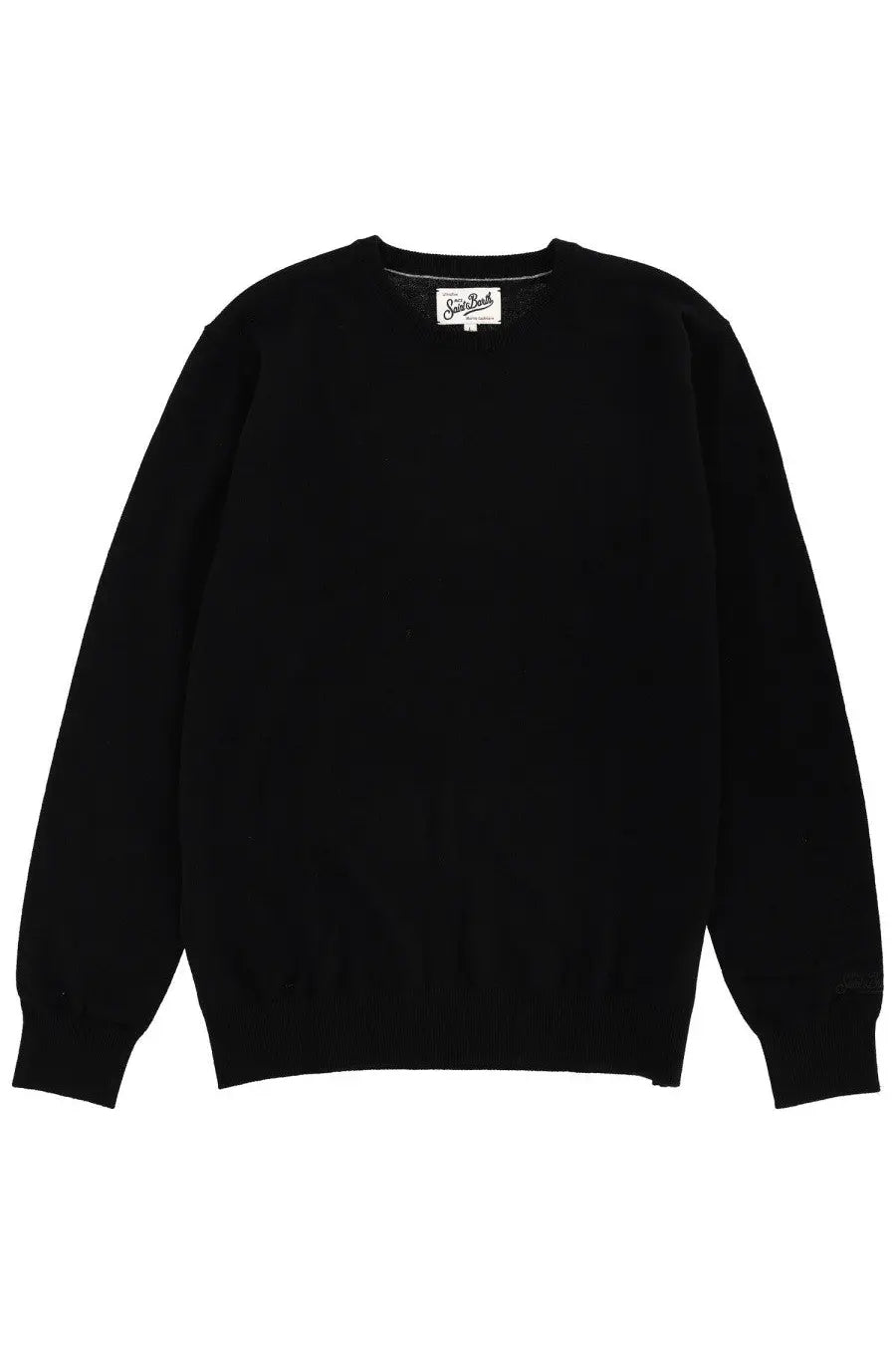 Mc2 Saint Barth Men's Wool Sweater Black