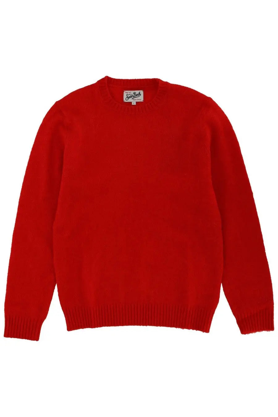 Mc2 Saint Barth Men's Wool Sweater Red