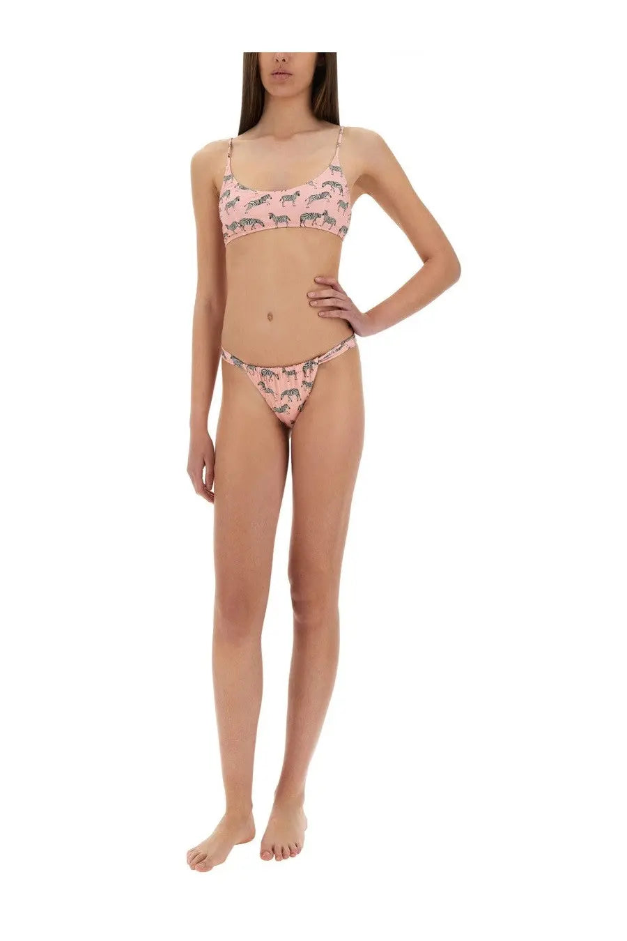 Mc2 Saint Barth Women's Noelle Bikini Bottom Blue, view 2