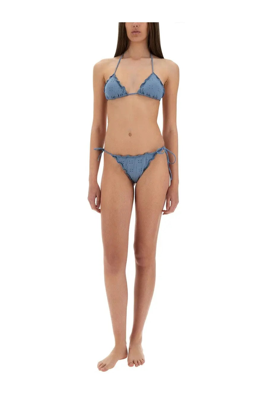 Mc2 Saint Barth Women's Sangallo Sagittarius Miami Bikini Bottom Blue, view 2