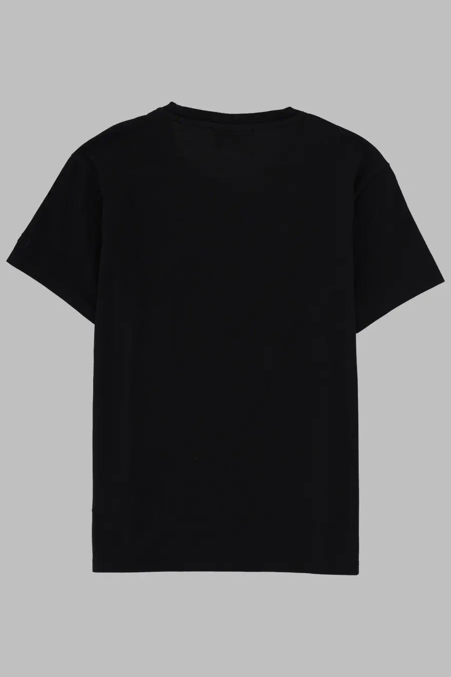 Mc2 Saint Barth women’s shirt Emilie black short-sleeved crew neck t-shirt with a simple design