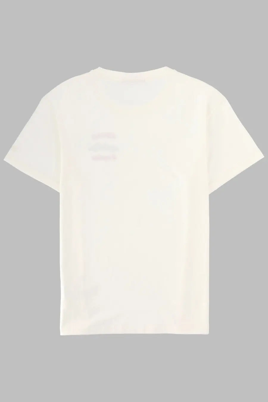 Off-white cotton Mc2 Saint Barth Women’s Shirt Emilie white with subtle faded logo on the left chest