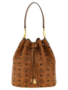 MCM Dessau Bucket Bag Brown
