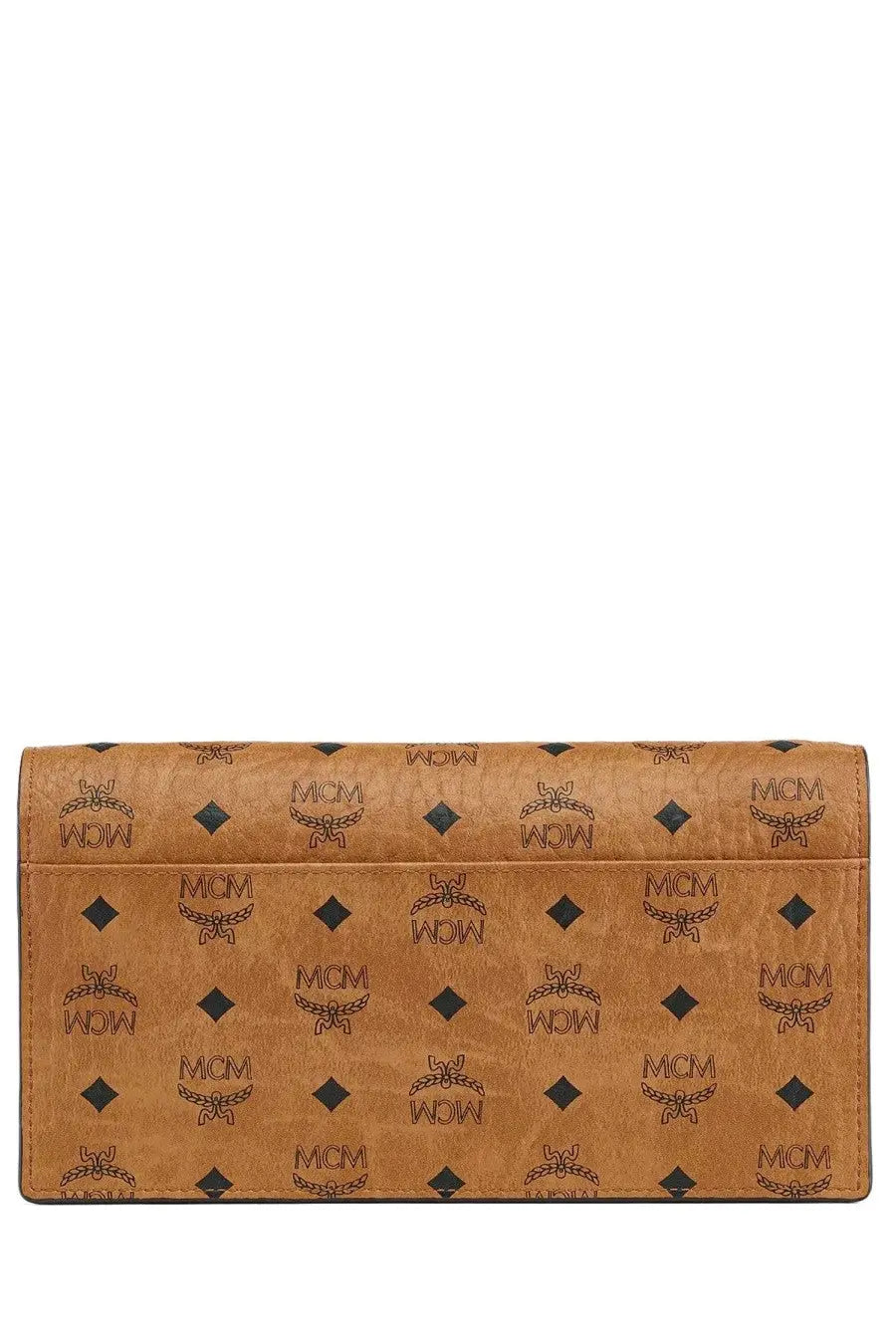 MCM Women's Aren Wallet Beige, view 2