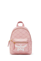 MCM Women's Backpack Stark Lauretos Blue