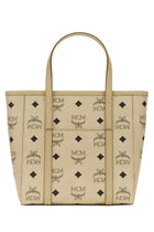 MCM Women's Shopper Toni Mini Bag Beige, view 2