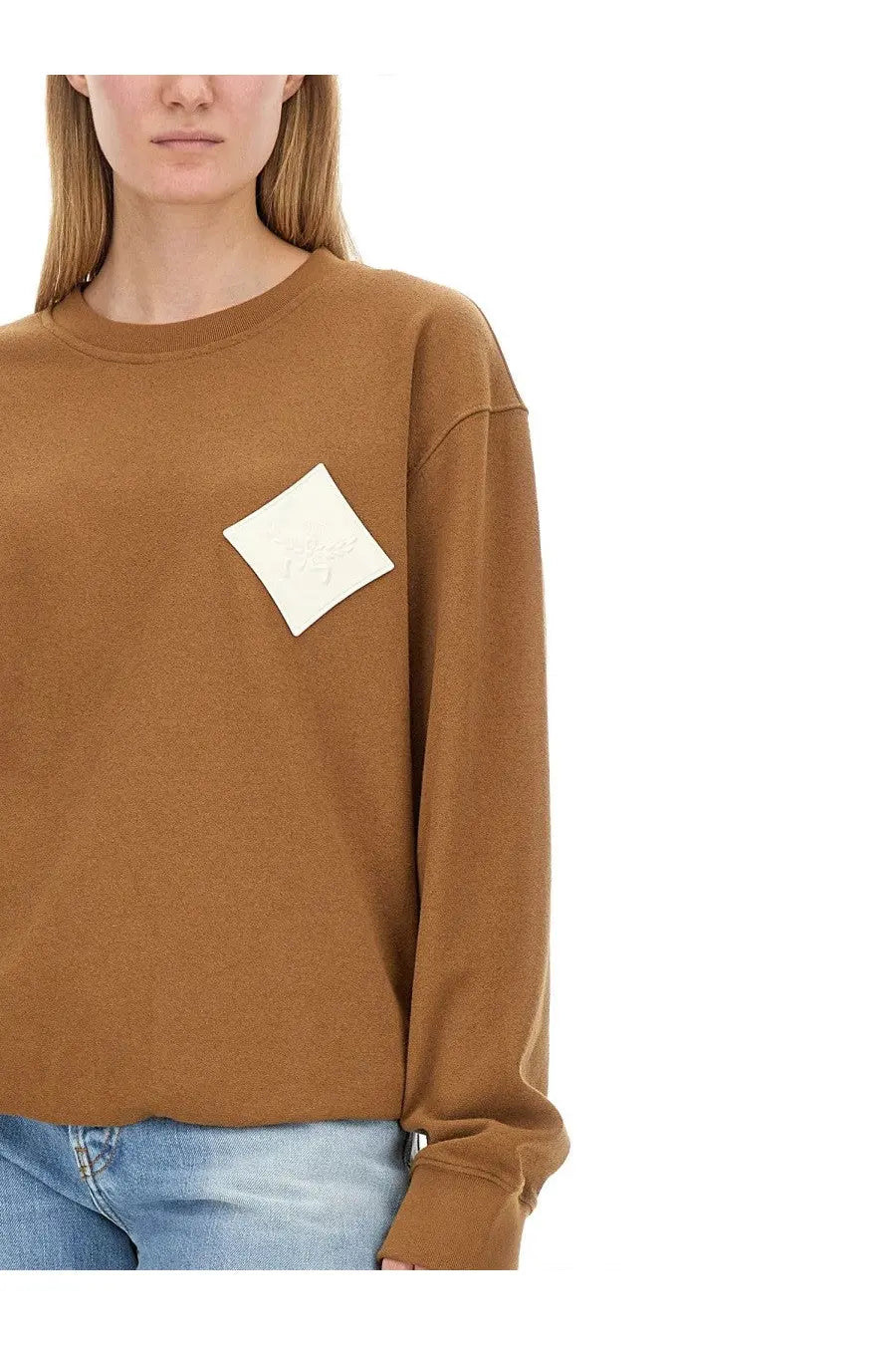 MCM Women's Sweatshirt Beige, view 4