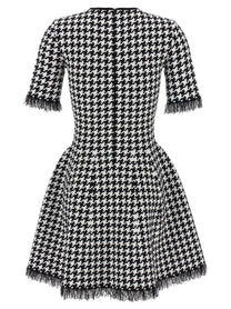 MCQUEEN - MCQUEEN - Houndstooth dress - Women’s Clothing