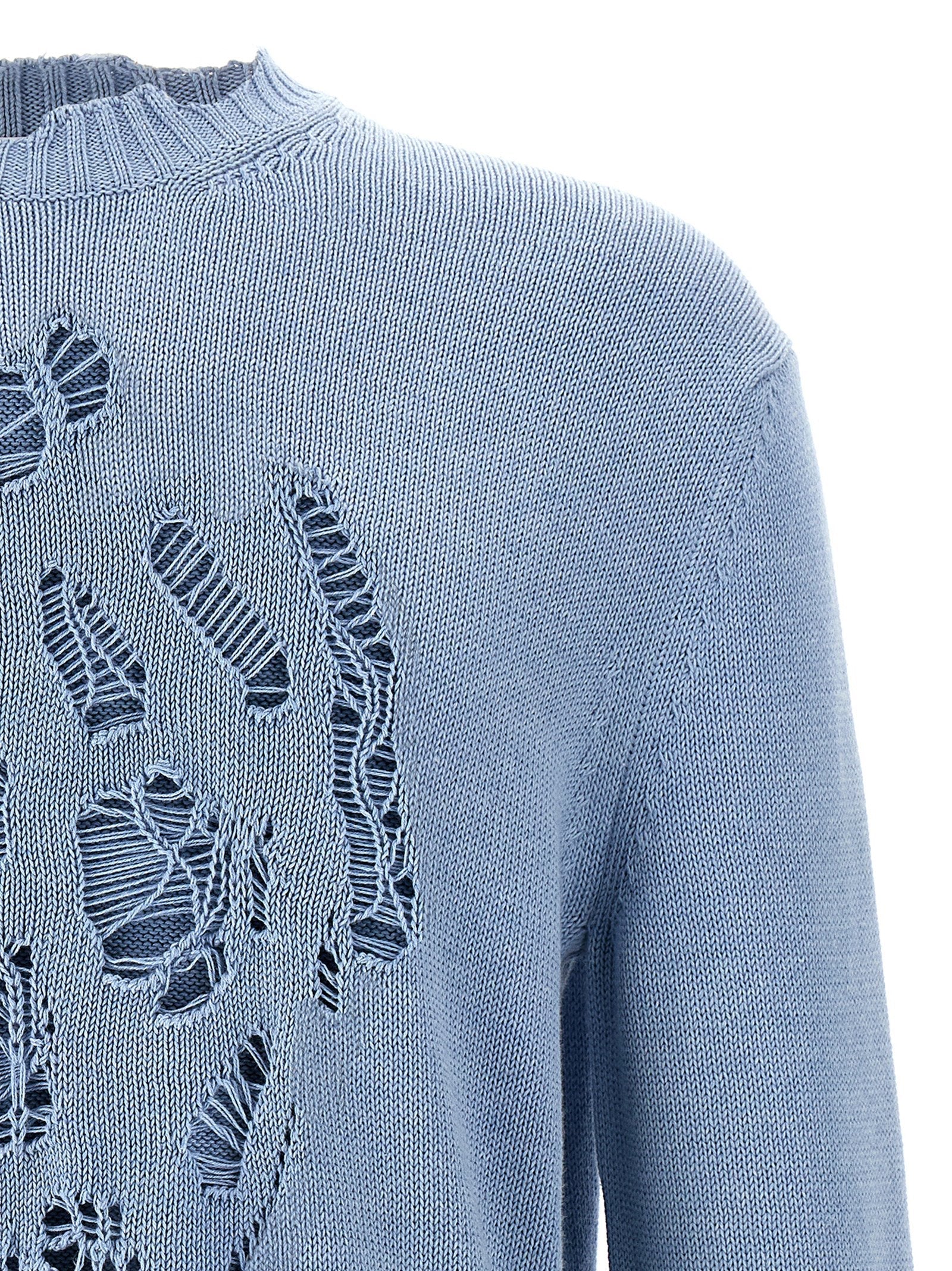 MCQUEEN - MCQUEEN - Skull sweater - Men’s Knitwear