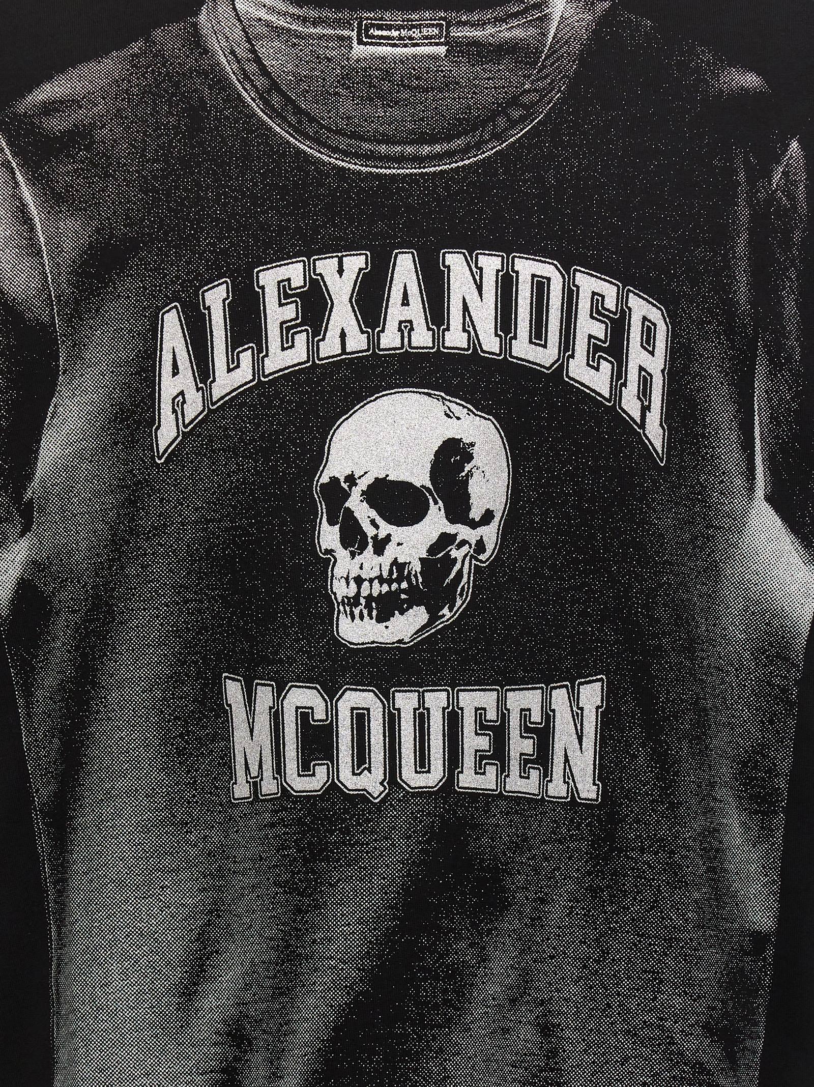 MCQUEEN - MCQUEEN - Logo print T-shirt - Men’s Tops