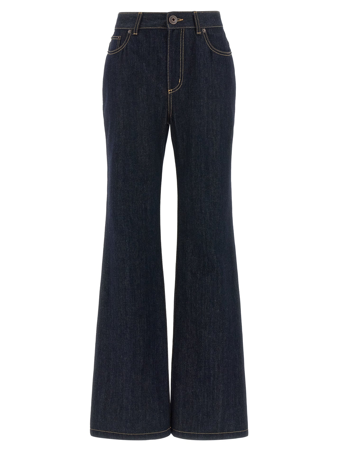 MCQUEEN - MCQUEEN - Straight leg jeans - Women’s Bottoms