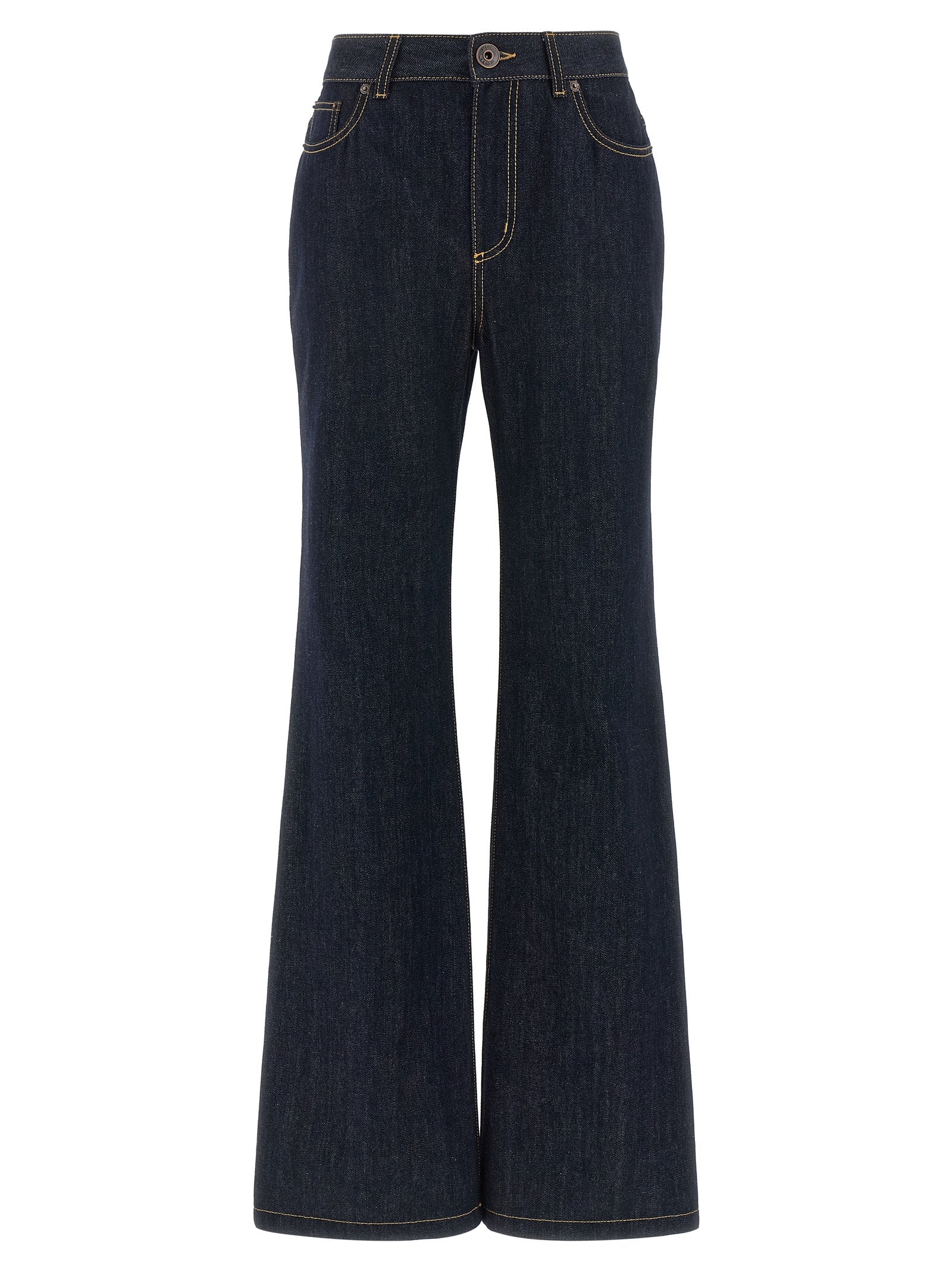 MCQUEEN - MCQUEEN - Straight leg jeans - Women’s Bottoms