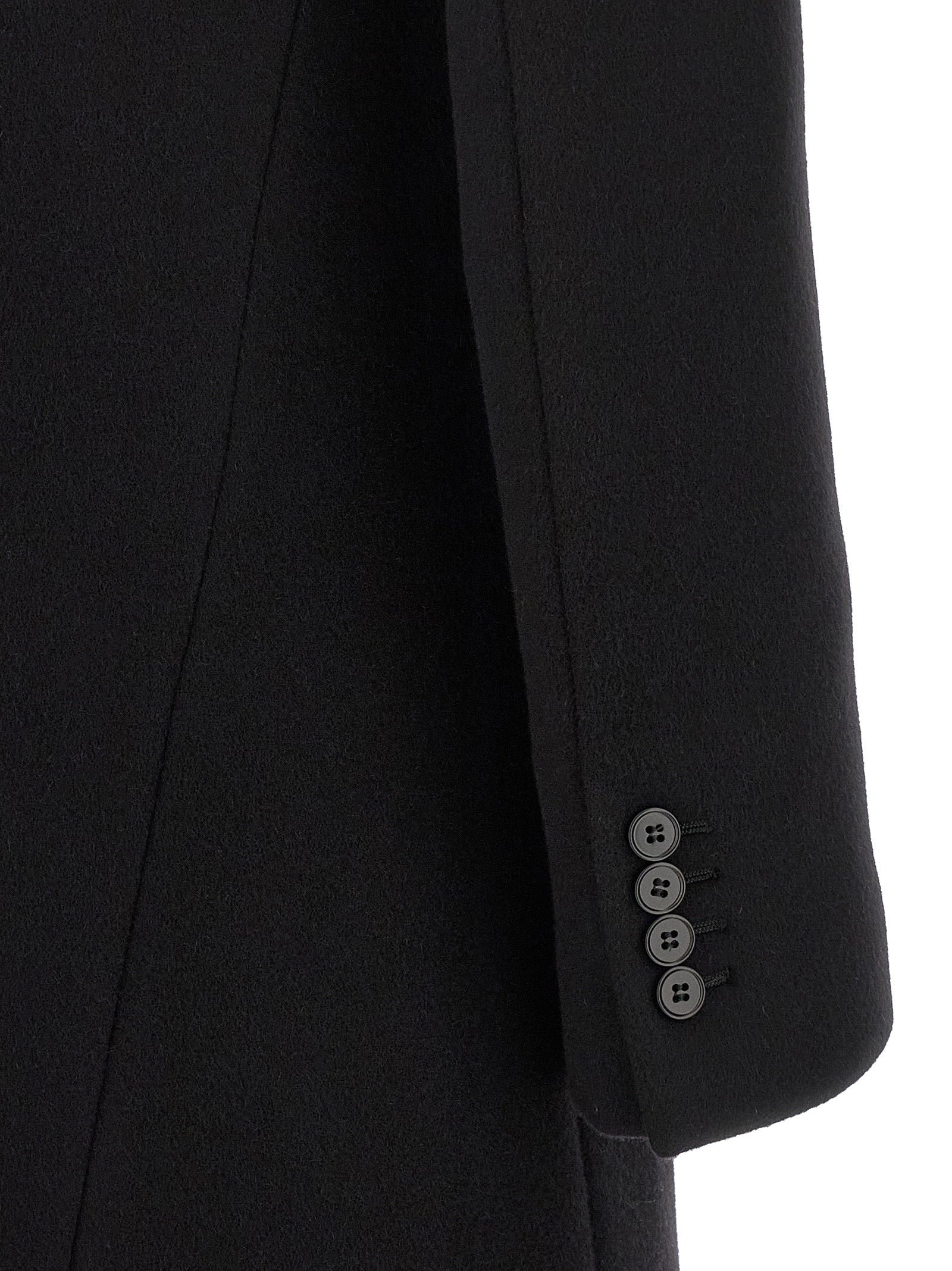 MCQUEEN - MCQUEEN - Wool and cashmere coat - Women’s Outerwear