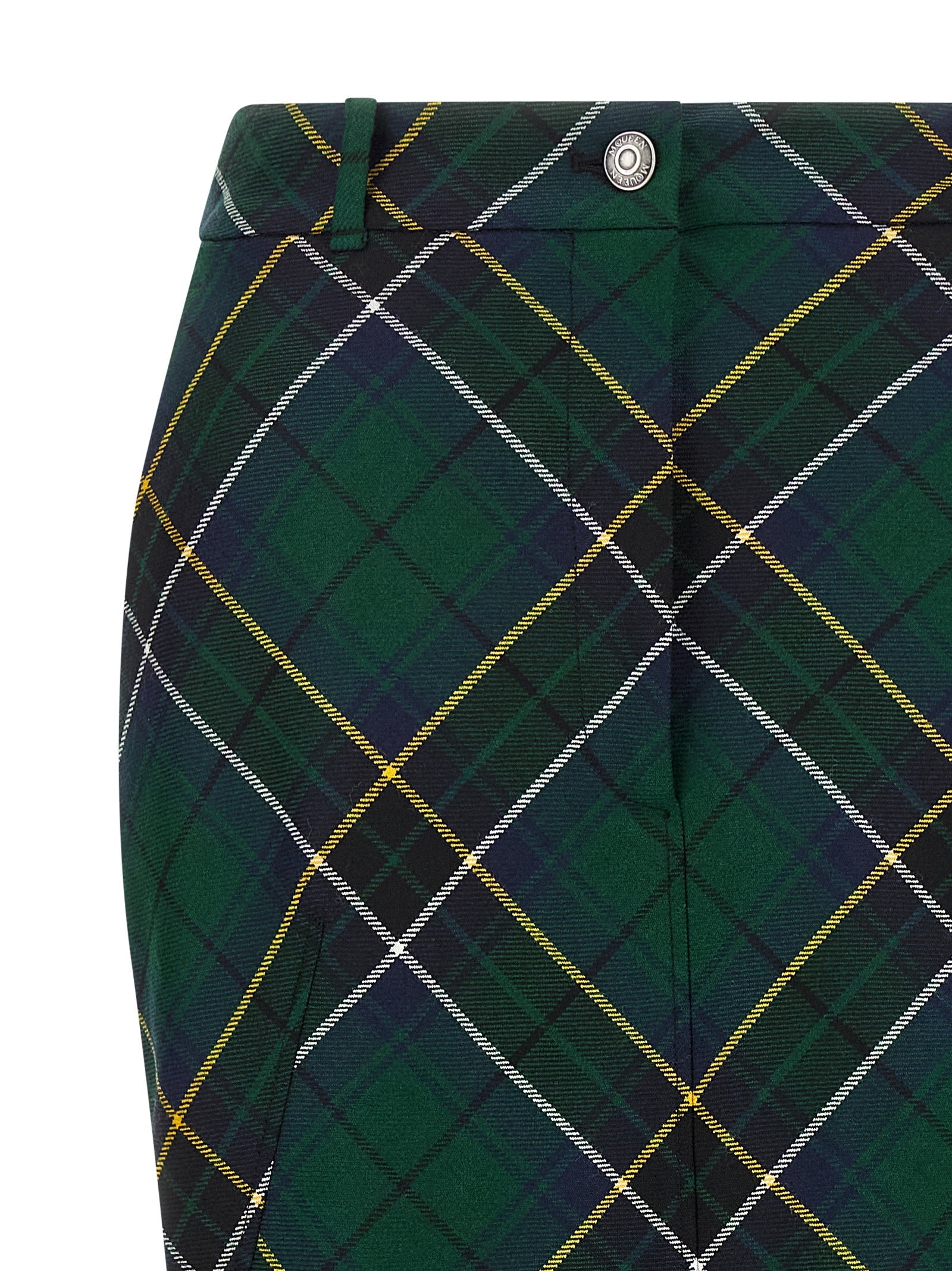 MCQUEEN - MCQUEEN - Tartan skirt - Women’s Clothing