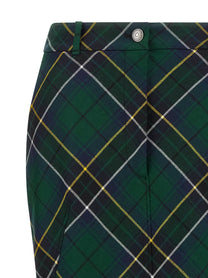 MCQUEEN - MCQUEEN - Tartan skirt - Women’s Clothing