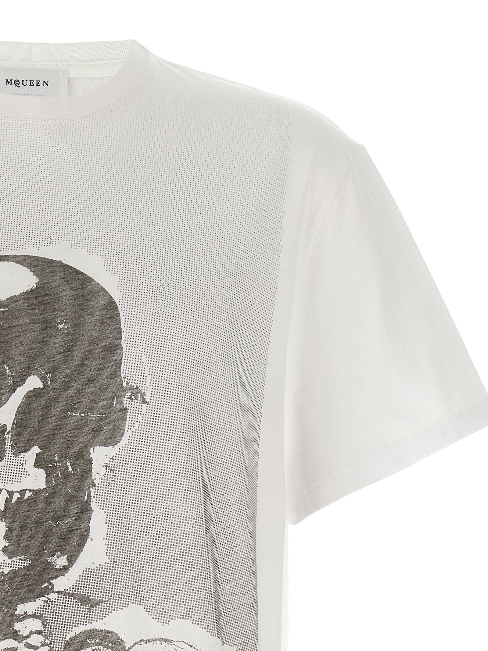 MCQUEEN - MCQUEEN - ’Skeleton’ T-shirt - Men’s Tops