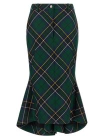 MCQUEEN - MCQUEEN - Tartan skirt - Women’s Clothing