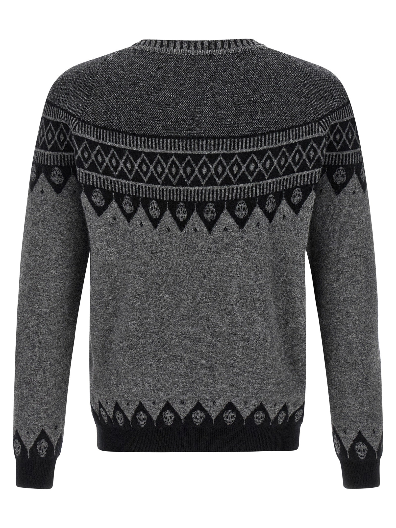 MCQUEEN - MCQUEEN - ’Skull’ sweater - Men’s Knitwear