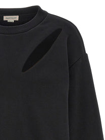 MCQUEEN - MCQUEEN - ’Cut and Sew’ sweatshirt - Women’s Sweatshirts