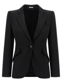 MCQUEEN - MCQUEEN - Hourglass blazer - Women’s Clothing