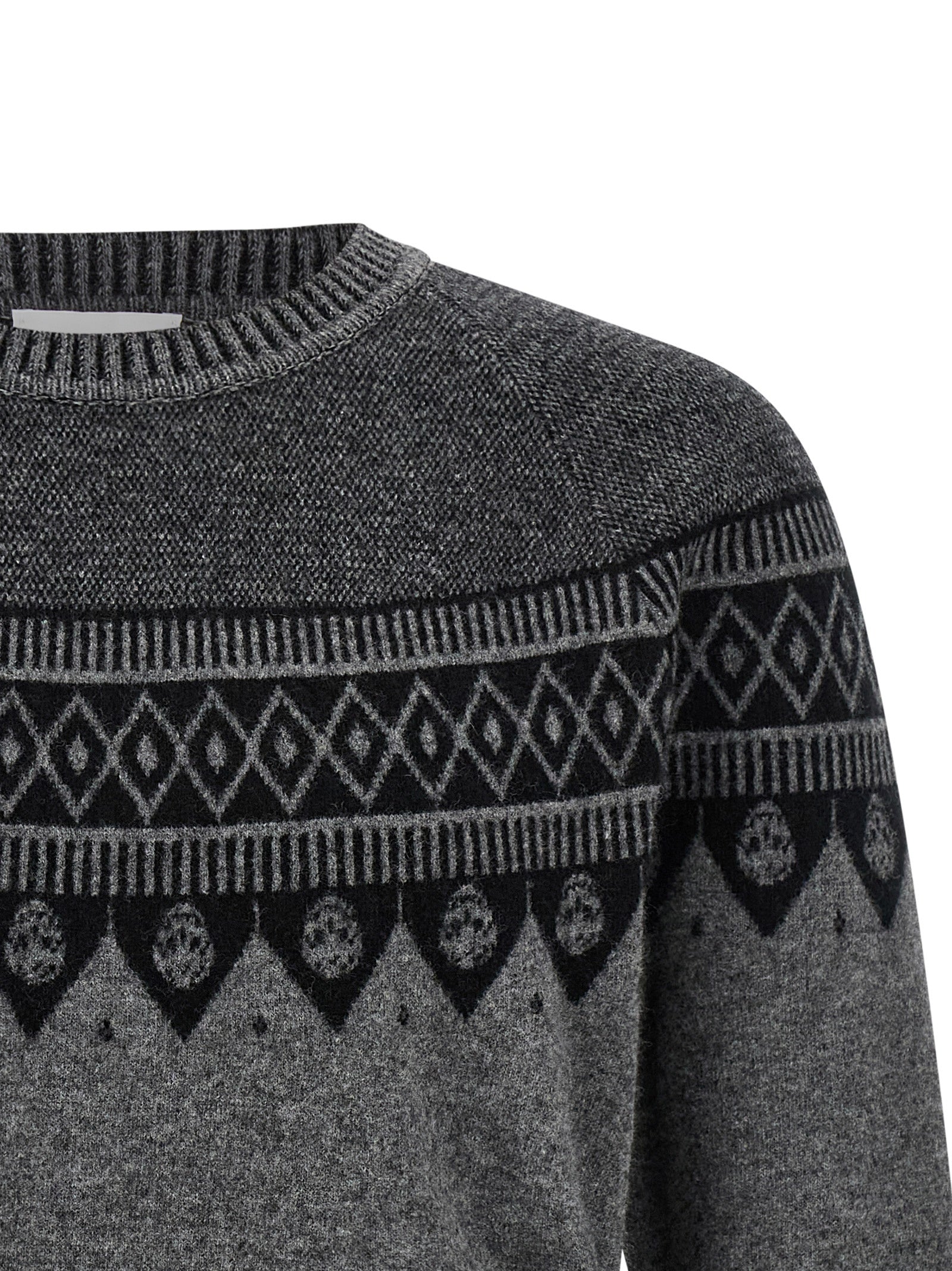MCQUEEN - MCQUEEN - ’Skull’ sweater - Men’s Knitwear