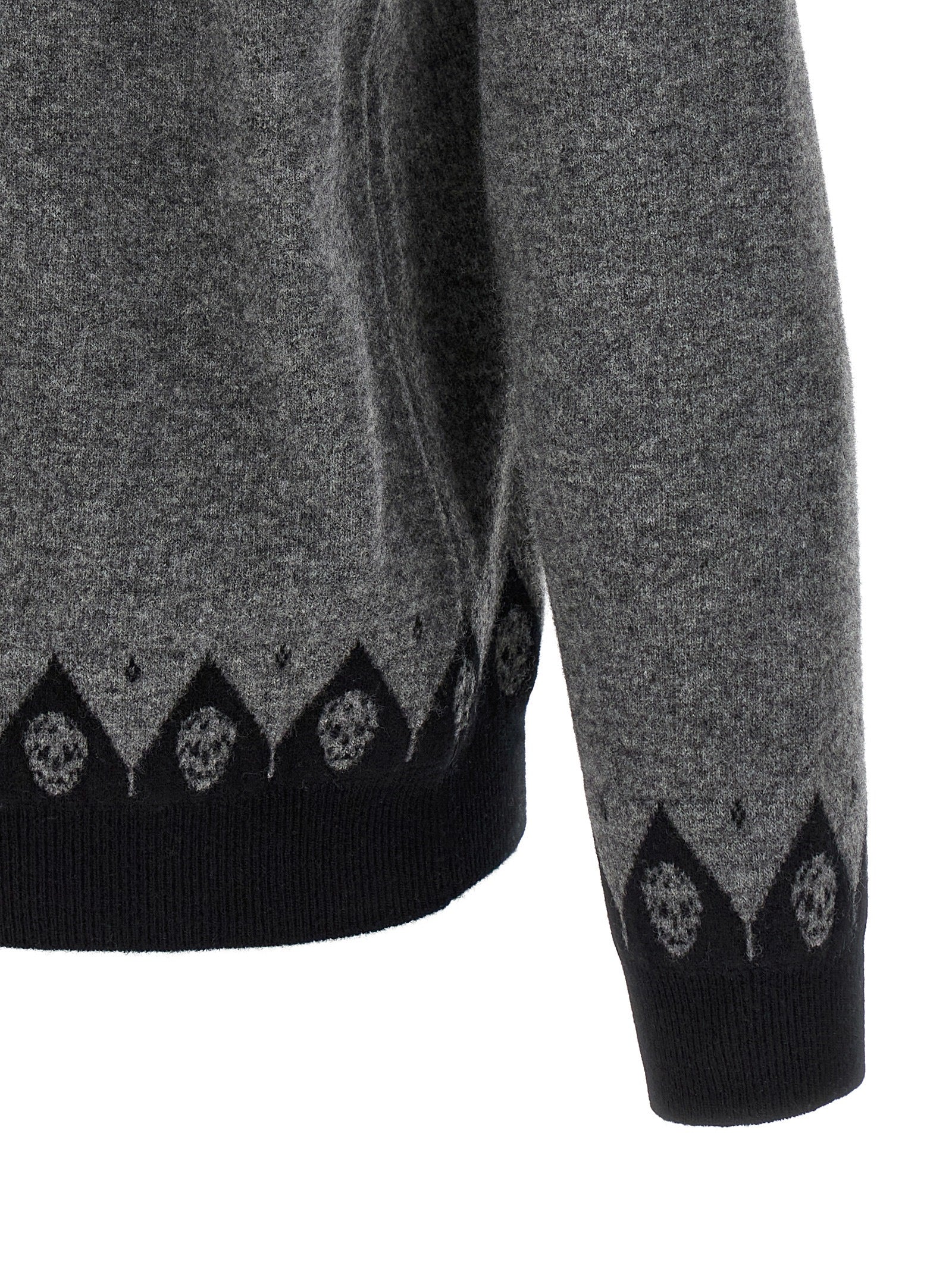 MCQUEEN - MCQUEEN - ’Skull’ sweater - Men’s Knitwear
