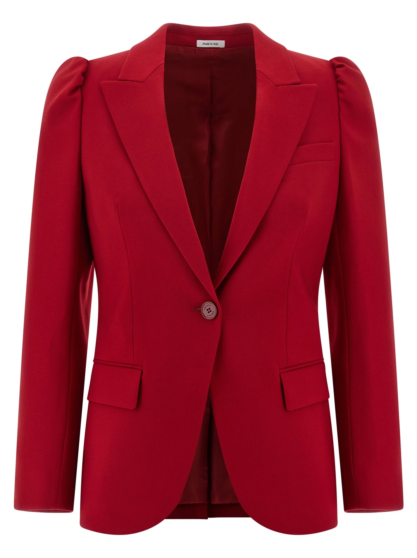 MCQUEEN - MCQUEEN - Single-breasted blazer - Woman,Clothing,Blazer suits,