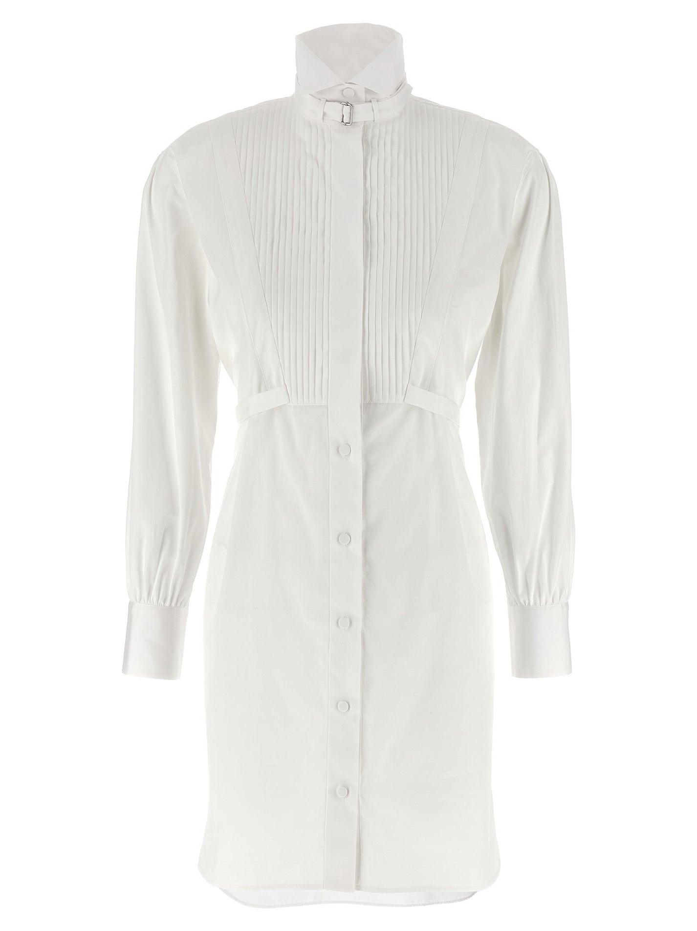 MCQUEEN - MCQUEEN - Tuxedo chemisier dress - Women’s Clothing