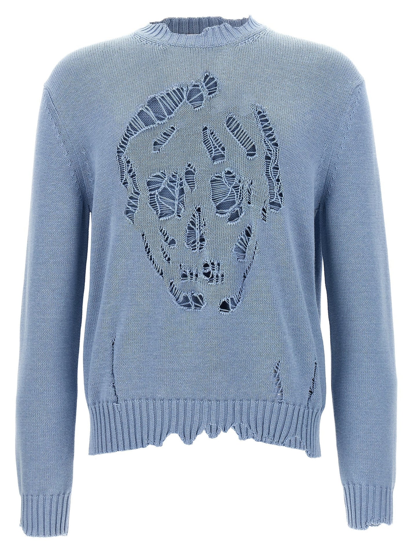 MCQUEEN - MCQUEEN - Skull sweater - Men’s Knitwear