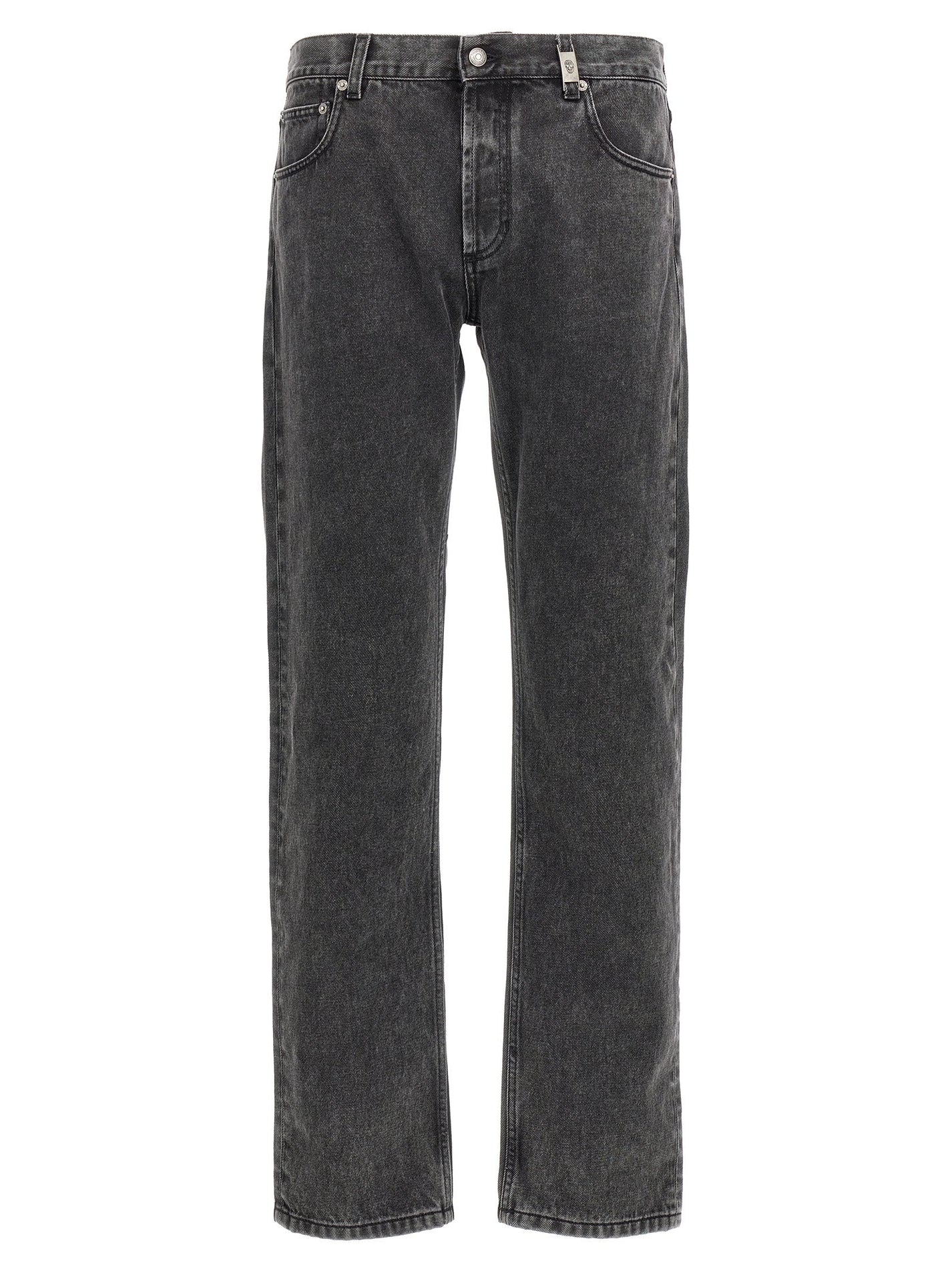 MCQUEEN - MCQUEEN - Metal plate jeans - Men’s Bottoms