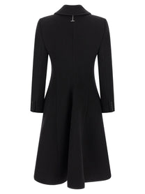 MCQUEEN - MCQUEEN - Wool and cashmere coat - Women’s Outerwear