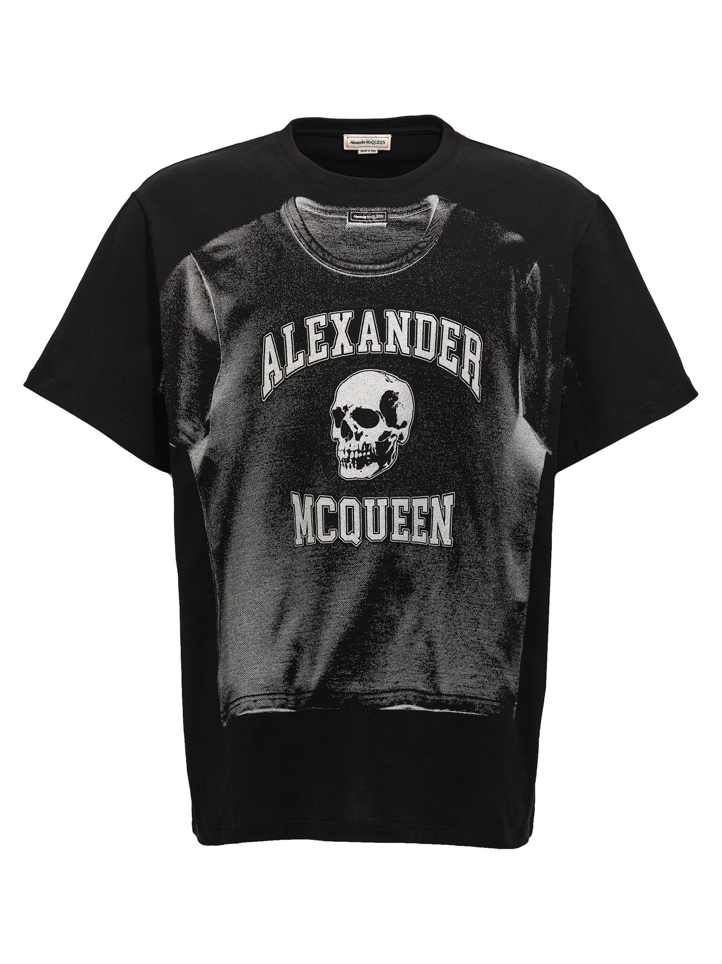MCQUEEN - MCQUEEN - Logo print T-shirt - Men’s Tops