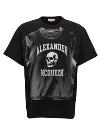 MCQUEEN - MCQUEEN - Logo print T-shirt - Men’s Tops