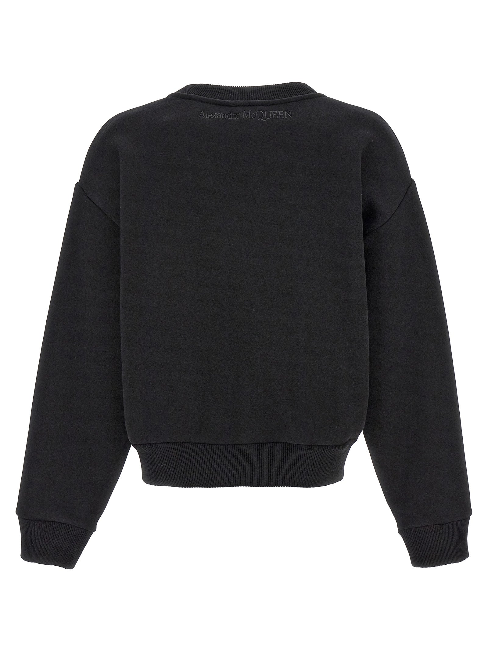 MCQUEEN - MCQUEEN - ’Cut and Sew’ sweatshirt - Women’s Sweatshirts