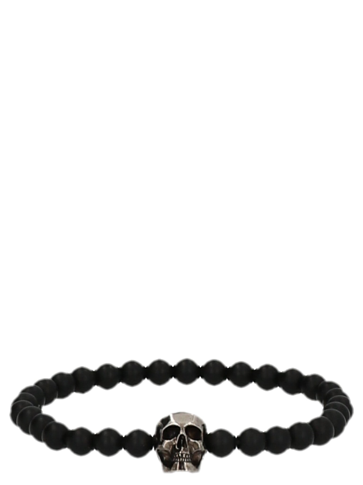 MCQUEEN - MCQUEEN - Skull spheres bracelet - Men’s Accessories