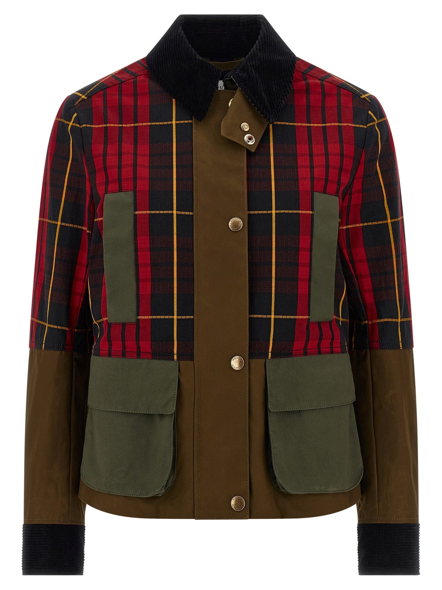 MCQUEEN - MCQUEEN - Patchwork jacket - Women’s Outerwear