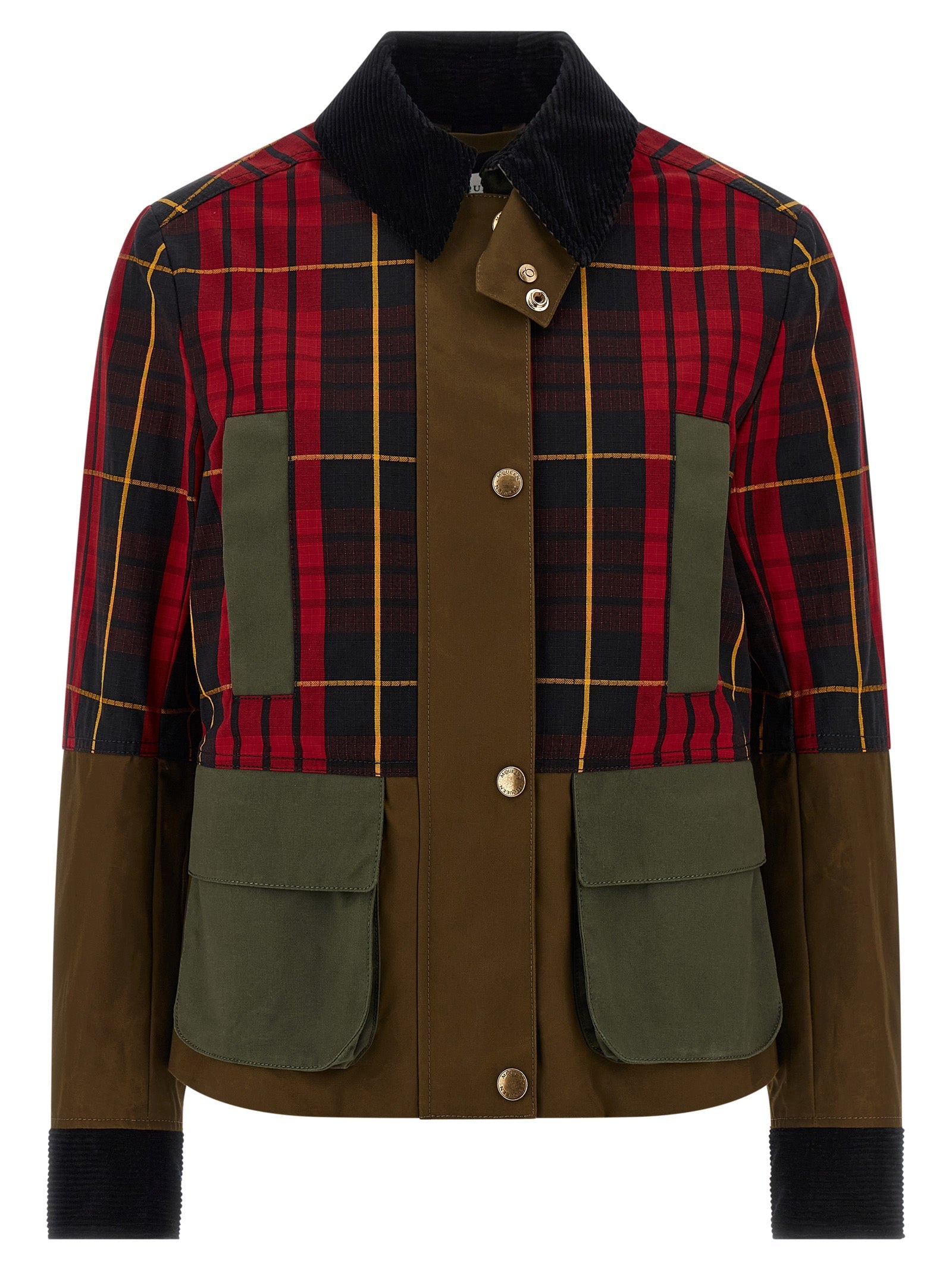 MCQUEEN - MCQUEEN - Patchwork jacket - Women’s Outerwear