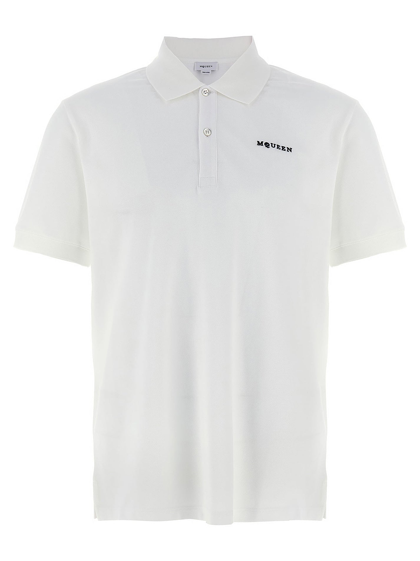 MCQUEEN - MCQUEEN - Logo embroidery polo shirt - Men’s Tops