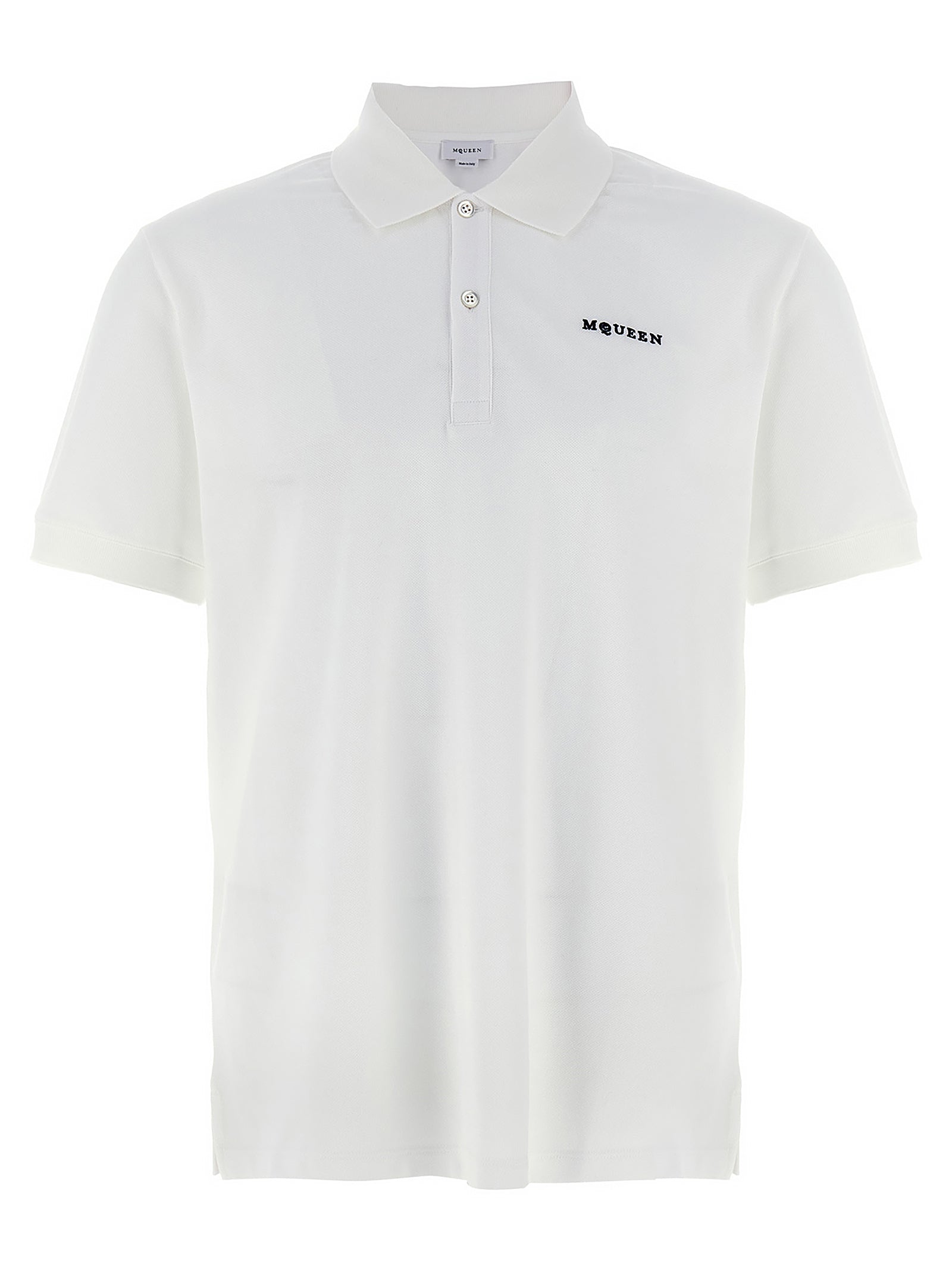 MCQUEEN - MCQUEEN - Logo embroidery polo shirt - Men’s Tops