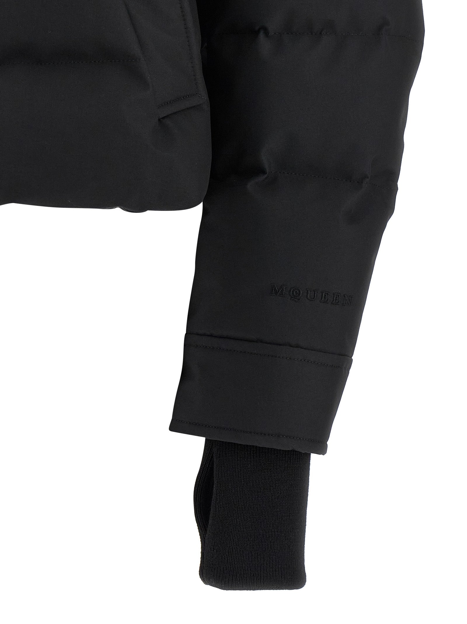 MCQUEEN - MCQUEEN - Cropped down jacket - Women’s Outerwear