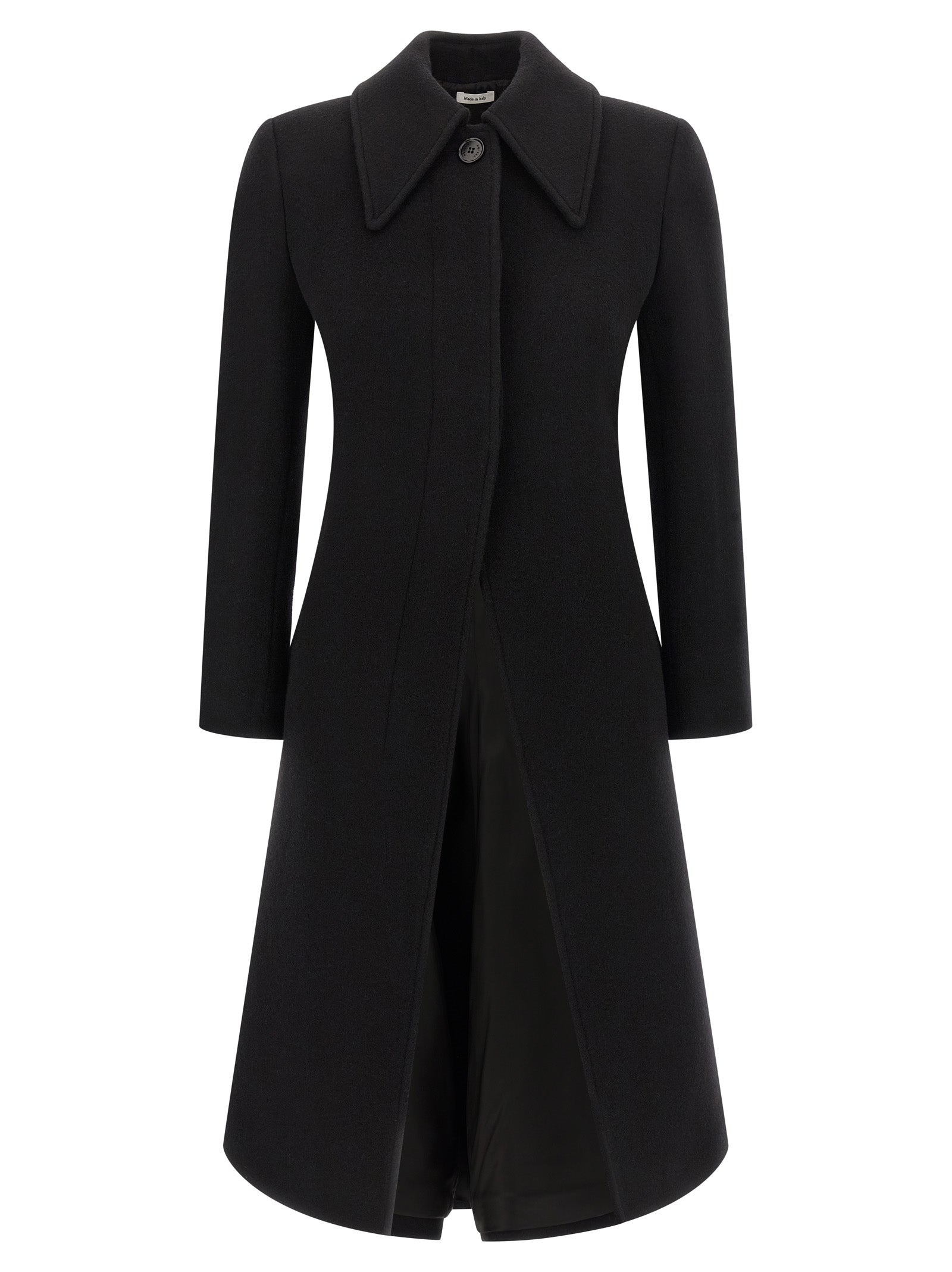 MCQUEEN - MCQUEEN - Wool and cashmere coat - Women’s Outerwear