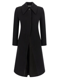 MCQUEEN - MCQUEEN - Wool and cashmere coat - Women’s Outerwear