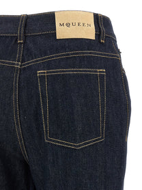 MCQUEEN - MCQUEEN - Straight leg jeans - Women’s Bottoms