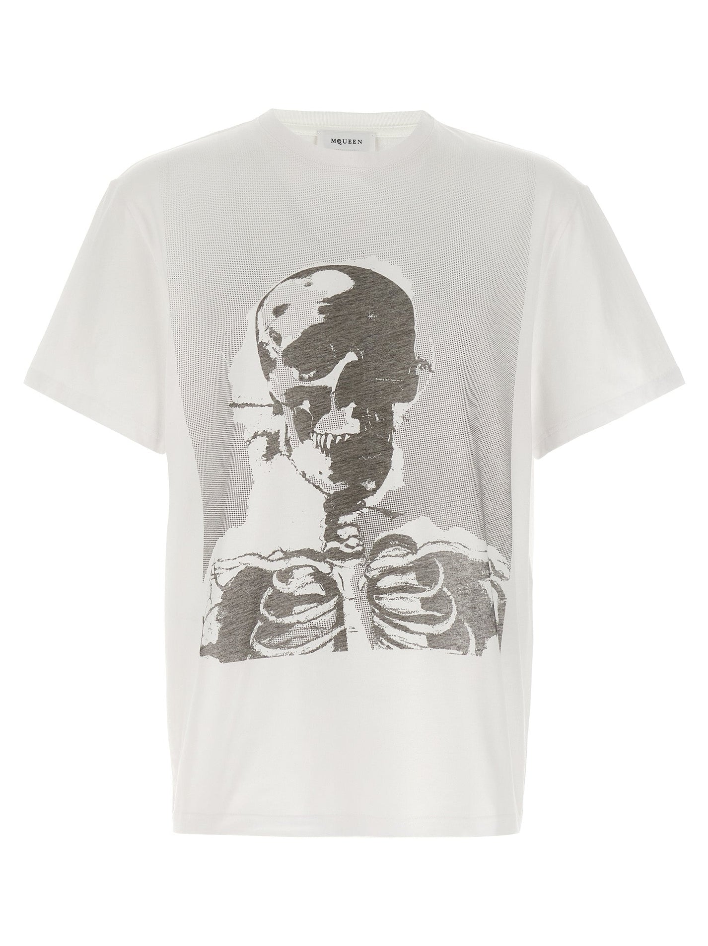 MCQUEEN - MCQUEEN - ’Skeleton’ T-shirt - Men’s Tops