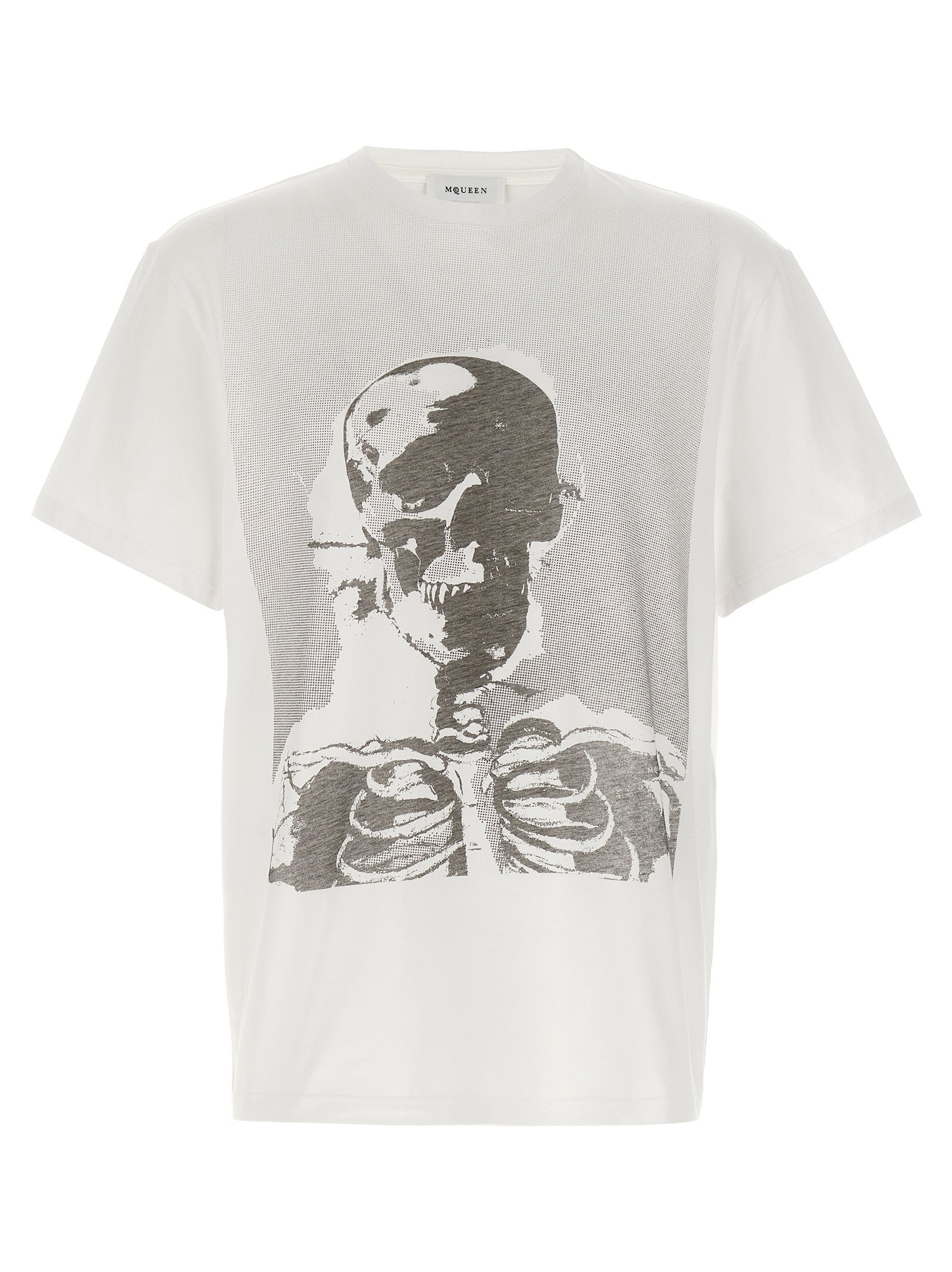 MCQUEEN - MCQUEEN - ’Skeleton’ T-shirt - Men’s Tops