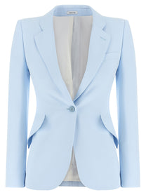 MCQUEEN - MCQUEEN - Single-breasted blazer - Women’s Clothing