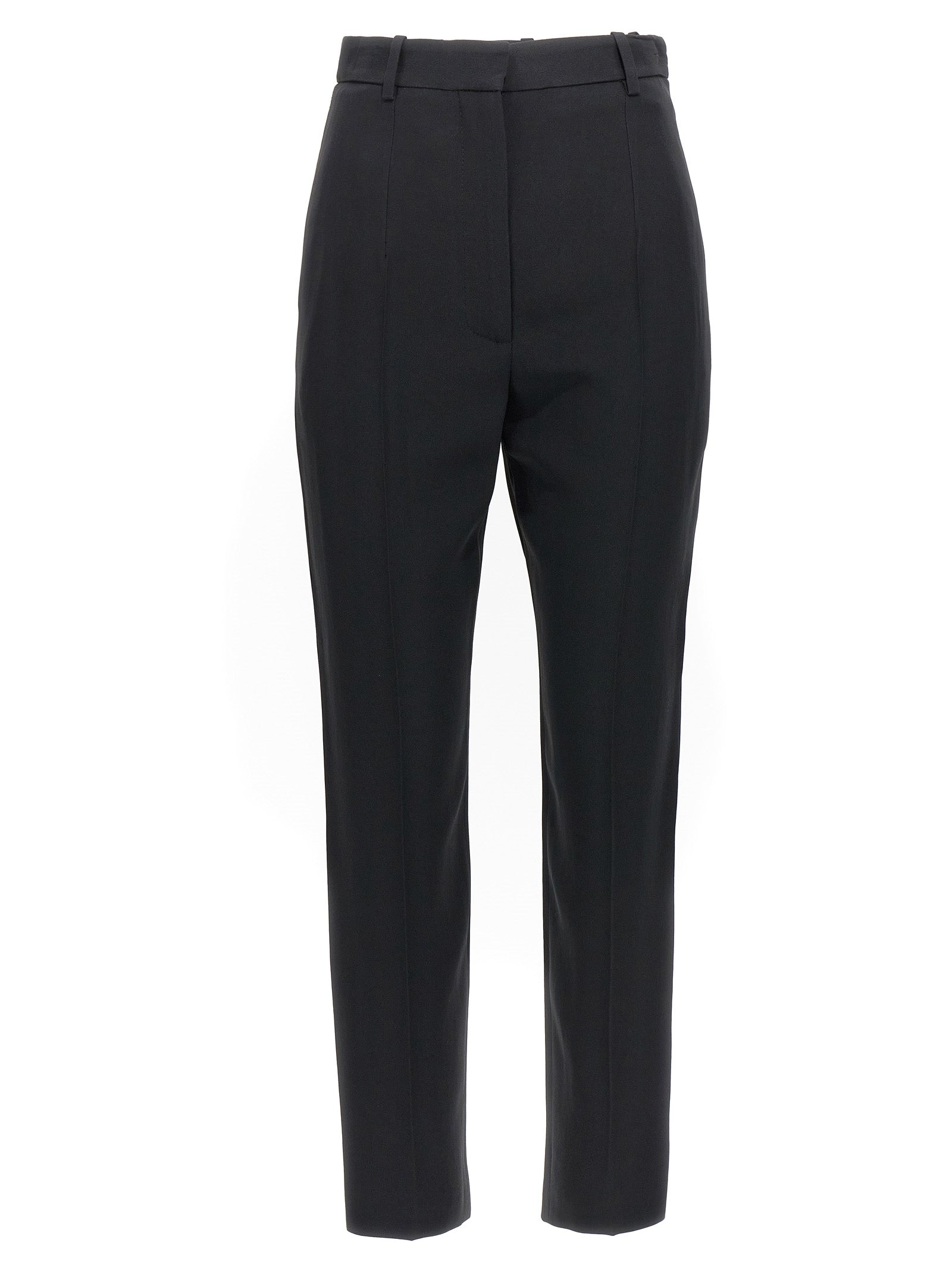 MCQUEEN - MCQUEEN - Crêpe cigarette pants - Women’s Pants