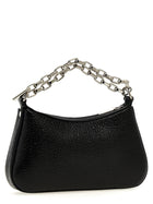 Alexander McQueen Mcqueen Bar Mini Handbag Black, view 2