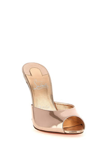 Christian Louboutin Me Dolly Sandals Gold
