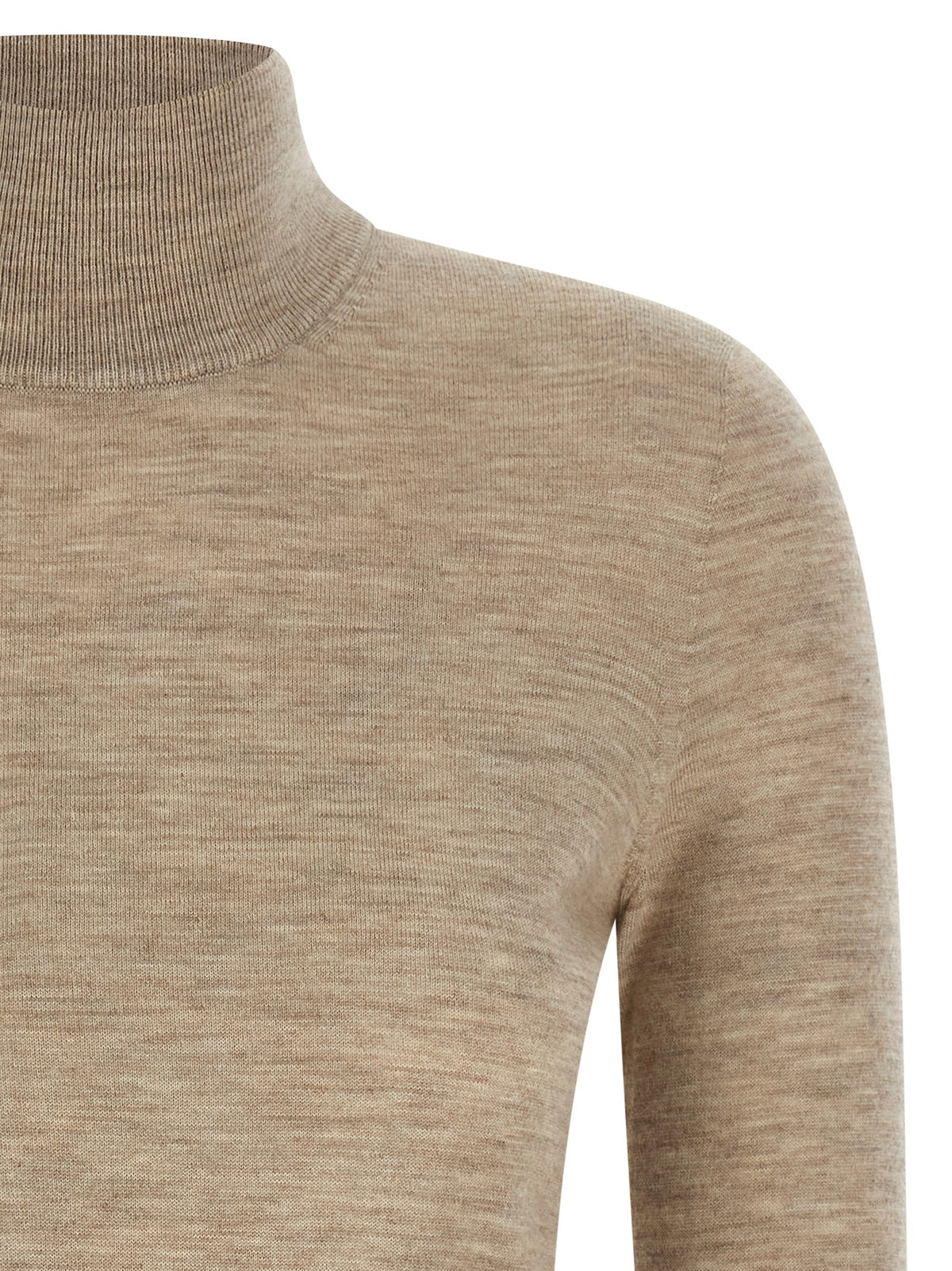 Max Mara Meana Turtleneck Sweater Beige, view 3